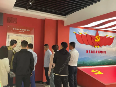 黨建活動丨追尋紅色足跡，走進寧波四明山